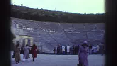 Greece (1976): Many People Following An Event At The Same Time Or Cloudy Weather