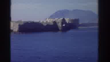 GREECE-1976: Castle Walls Against The Sea