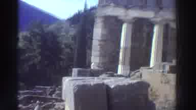 GREECE-1976: Ancient Greek Ruins and Classical Architecture