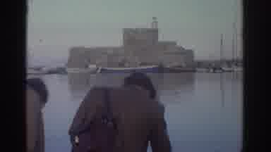 Greece (1976): A Video That Changes From A Lake To A View Of A Street