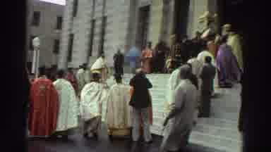 Greece (1976): Religious Event Held By Stone Building And Altar Is Carried