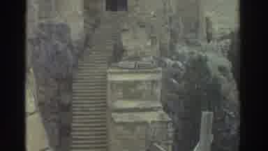 Greece (1976): Old Castles With Huge Staircase S Reaching The End Of The Ground