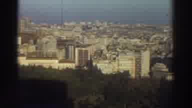 Greece (1976): Panoramic View Of A Downtown City Area