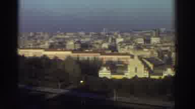 GREECE-1976: Panoramic Cityscape With Historic Buildings And Modern High-Rises