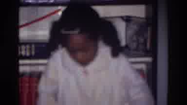 Harlem New York USA (1976): Two Little Girls Dressed In Pajamas, Opening Up Gifts
