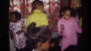 Harlem New York USA (1976): Family And Friends Gathering For A Party Dancing And