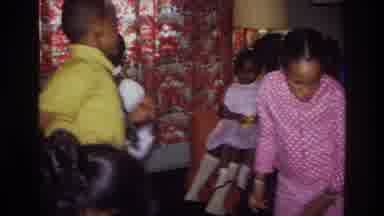 Harlem New York USA (1976): These Childrens Are Dancing In The Hall It's So