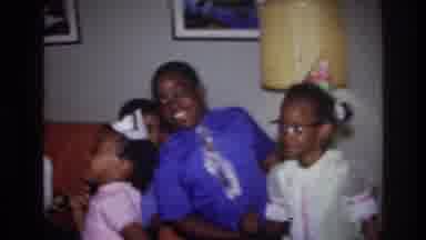 Harlem New York USA (1976): Children Are Celebrating The Party And They Are All