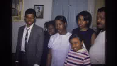 Harlem New York USA (1976): He Got His First Camera Decide To Take A Family