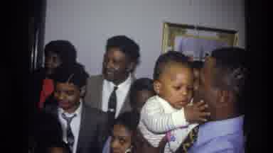 Harlem New York USA (1976): People Dressed Up At Get Together