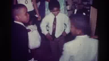 Harlem New York USA (1976): Fancy Dressed Children