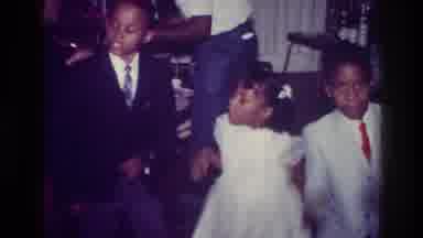 Harlem New York USA (1976): Three Kids Dancing And Having Fun