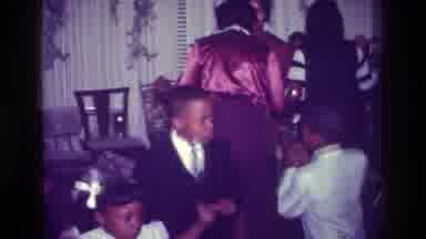 Harlem New York USA (1976): Family Video Of A Young Boy Dancing At A Wedding And