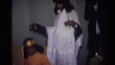 Harlem New York USA (1976): Children In Homemade Ghost And Bee Costumes At Party