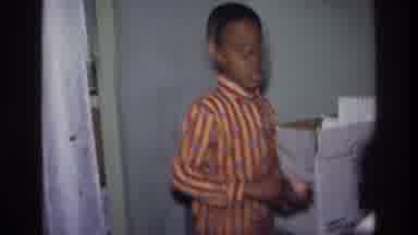 Harlem New York USA (1976): African American Children Jump And Play