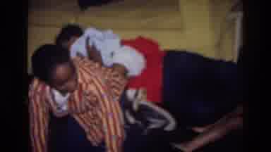 Harlem New York USA (1976): Children Play Fighting And Hanging Out
