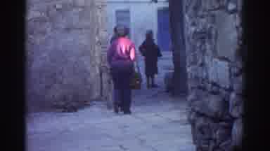 Tel Aviv Israel (1976): Senior Citizens Taking A Stroll Around The Ruins Of A City