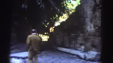 Tel Aviv Israel (1976): Old People Visiting An Art Site With Really Old Ruins