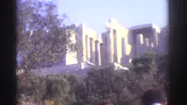 Tel Aviv Israel (1976): Ruins Of Greek Temple Ended By A Play Appearance