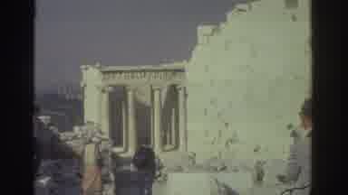 Tel Aviv Israel (1976): Tourism Done In Historical Ruins Of Buildings And Time