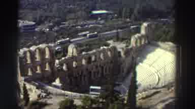 Tel Aviv Israel (1976): An Aerial View Of The Roman Colosseum