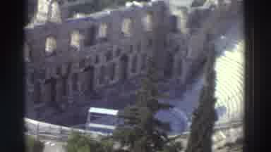 Tel Aviv Israel (1976): Ruins Of An Ancient Stadium Looking At The Seats And