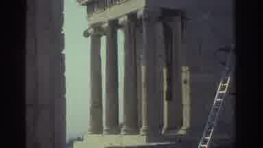 Tel Aviv Israel (1976): Old Greek Structure Under Construction Full Of Stones
