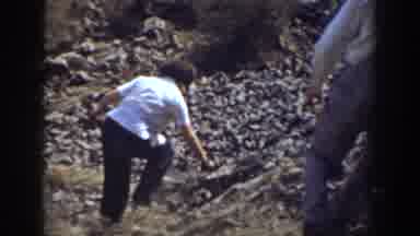 California USA (1937): Hiking To The Pool