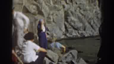 California USA (1937): It Was About Sea One Ship Was Riding In The Water The Ship