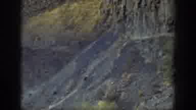California USA (1937): Two Guys Are Walking Along The Foot Of A Mountain