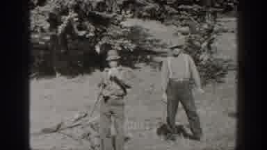 California USA (1938): Possibly Four Soldiers With Guns Or Other Weapons Around