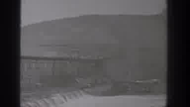 Washington USA (1938): Mind Transporting With Cart Trains On Small Bridge Working