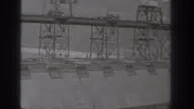 Washington USA (1938): Macro View Of Hydro Electric Dam And The Surrounding