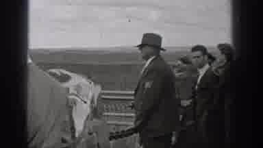 Washington USA (1938): Black And White Of Pagoda Ceremony