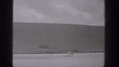 Washington USA (1938): Dog Going Really Fast In Something Like A Speed Boat