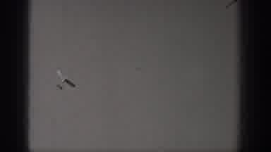 Washington USA (1938): Person Riding A Private Jet In The Sky And Surrounded By