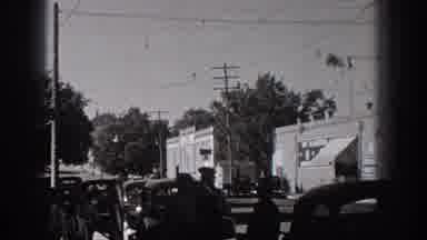 Washington USA (1938): Having A Small Town Moment With Onlookers