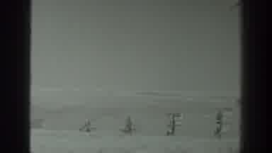 California USA (1939): Dim Footage Of Unidentifiable Objects In Distance