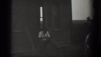 California USA (1939): Man Sits On Porch Step Of House And Then Pictures Of A