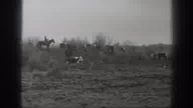 Montana USA (1939): The Peoples Are Going Horse Ride For Hunting And The Cow Was