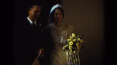 Montana USA (1939): Wedding Bride and Groom