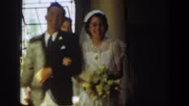 Montana USA (1939): Beautiful People Walking Down The Aisle For A Beautiful
