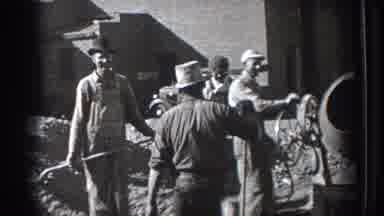 Washington USA (1939): The Civil Engineers Were Working To Construct A Building
