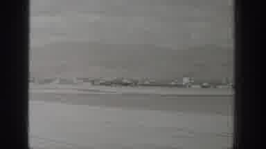 Wyoming USA (1939): Plane Desert Take Off Flying Over Trees Lands Rivers Lakes