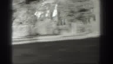 Wyoming USA (1939): Beautiful Nature A Mountain And An Old Infrastructure View In