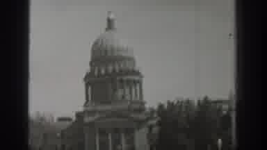 Wyoming USA (1939): War Politics Tour Destruction Environment Beauty Black White