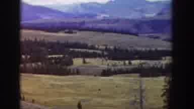 Wyoming USA (1939): A Way To The Grassland Is Guided With The Board