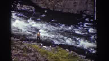Wyoming USA (1939): Beautiful Waterfall Nice Calm Island Vacation With My Happy