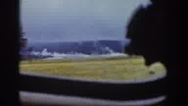 Wyoming USA (1939): Taking Video Hills With Grass And Trees During Their Travel