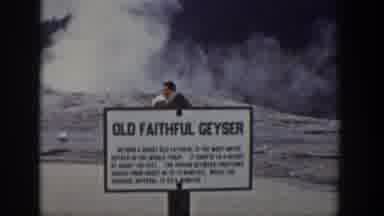 Wyoming USA (1939): Stock Footage Of Olde Faithful